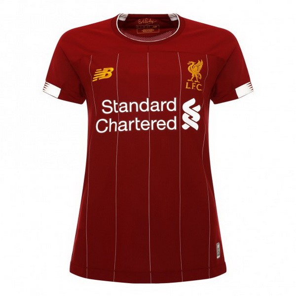 Camiseta Liverpool 1ª Kit Mujer 2019 2020 Rojo